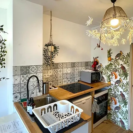 Charmant 2 Pieces Atypique דירה *